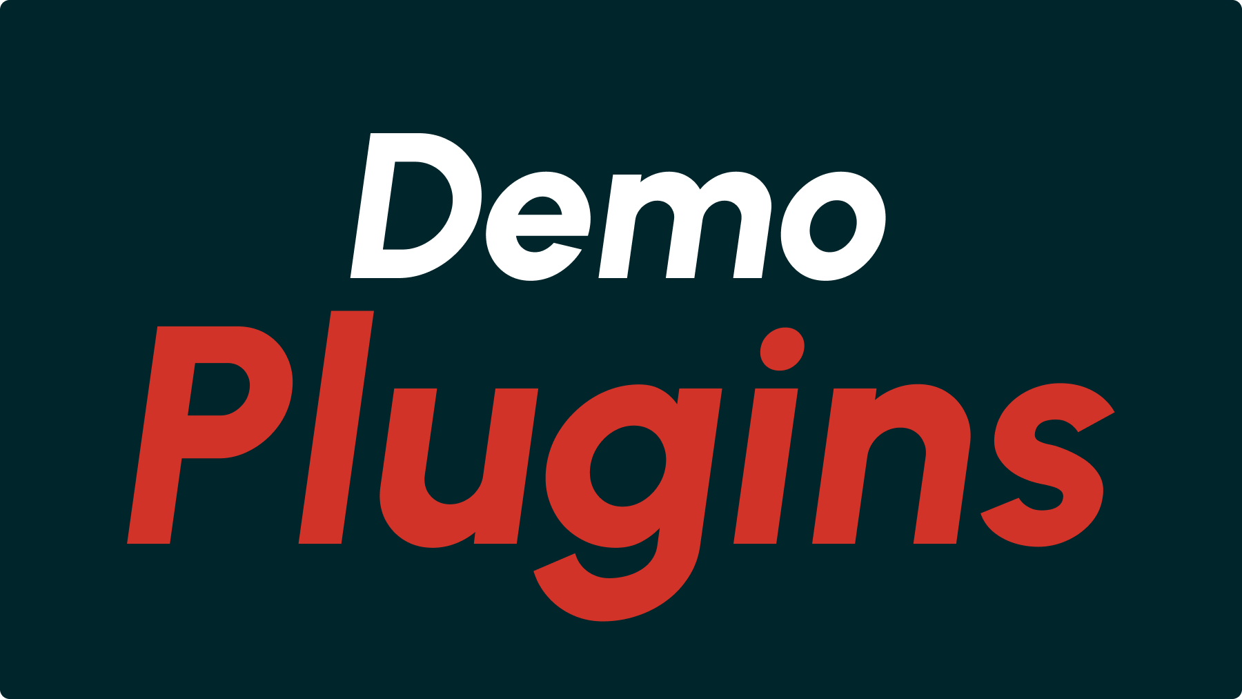 Plugins Plugins